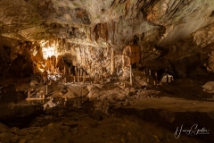 Shot inside Slovenian Caves